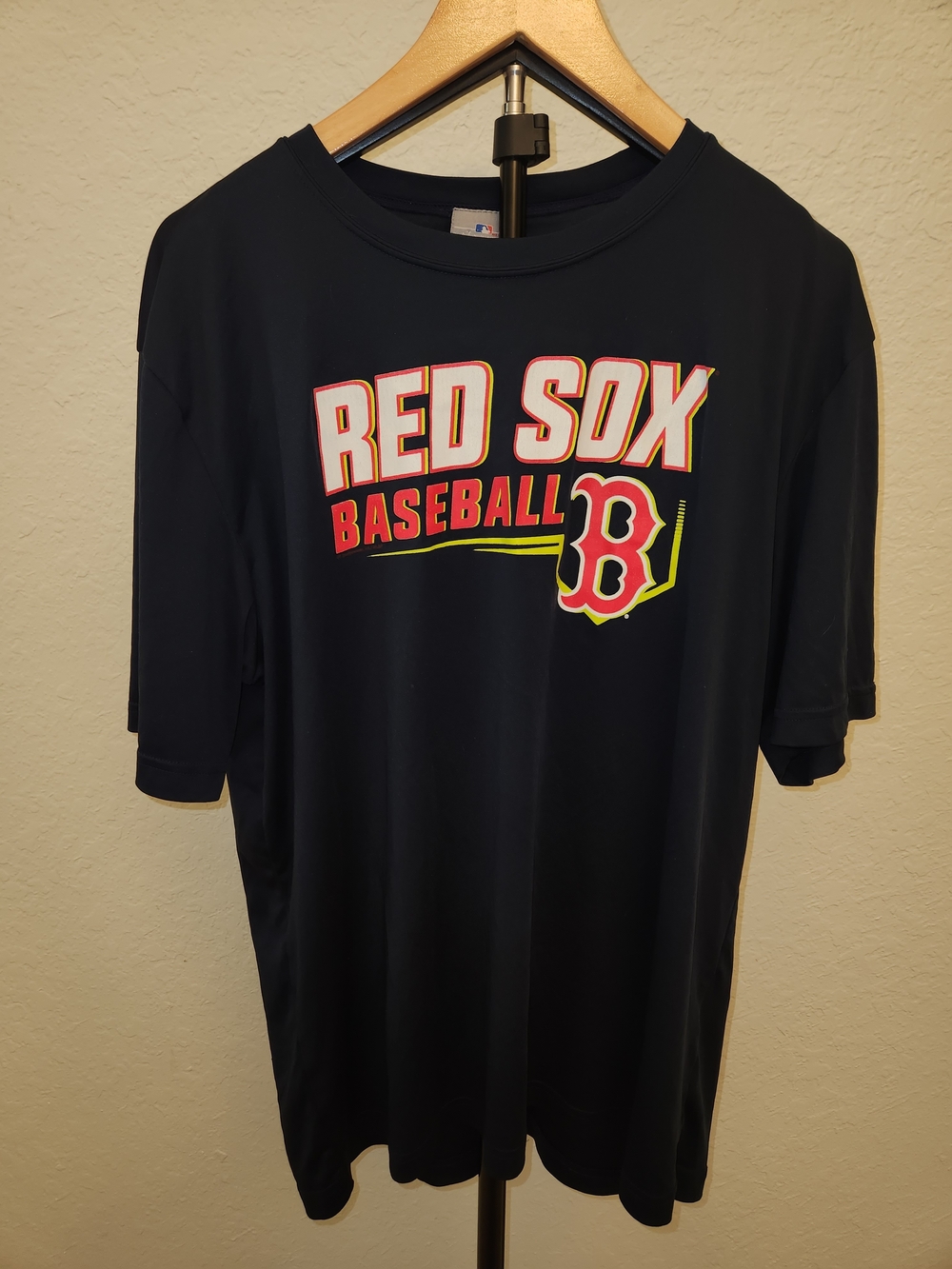 Boston Red Sox MLB Baseball T-Shirt Officially Licensed Navy Size XL